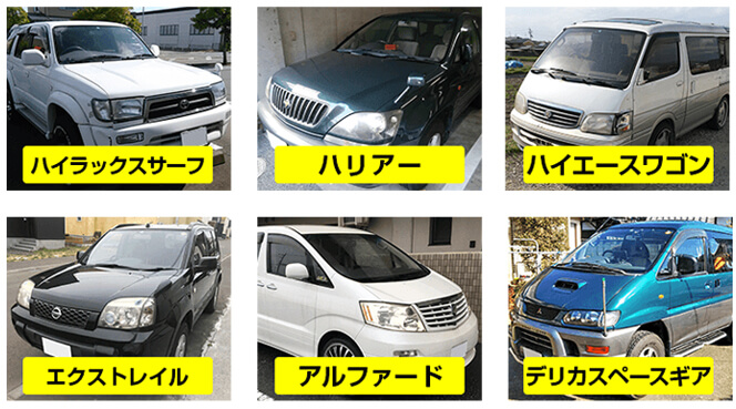 こちらの車を強化買取中!